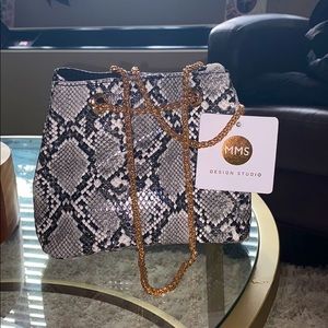 Snakeskin purse